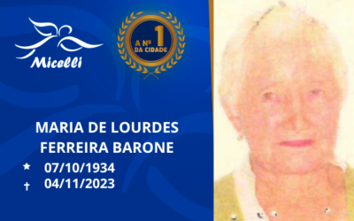 MARIA DE LOURDES FERREIRA BARONE