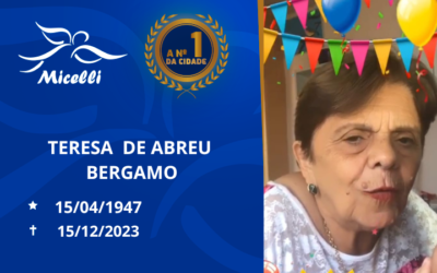 TERESA DE ABREU BERGAMO