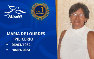 MARIA DE LOURDES PILICERIO