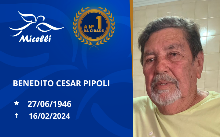 BENEDITO CESAR PIPOLI