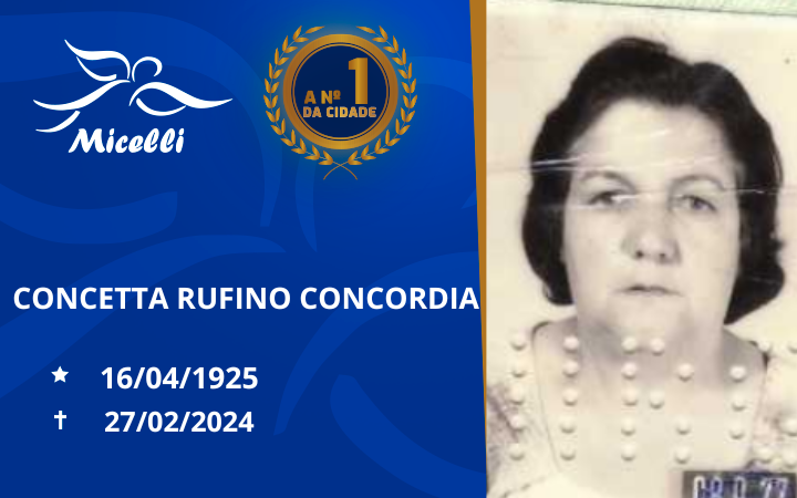 CONCETTA RUFINO CONCORDIA