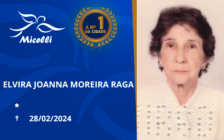 ELVIRA JOANNA MOREIRA RAGA