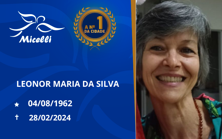 LEONOR MARIA DA SILVA