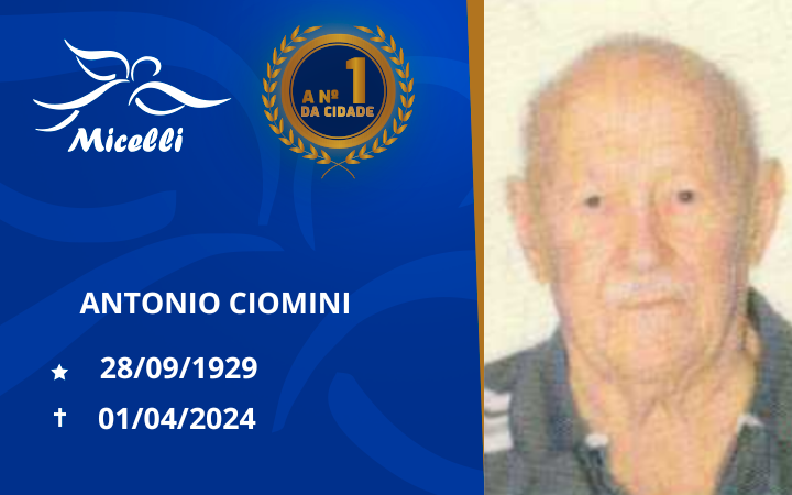 ANTONIO CIOMINI          “CHININ”