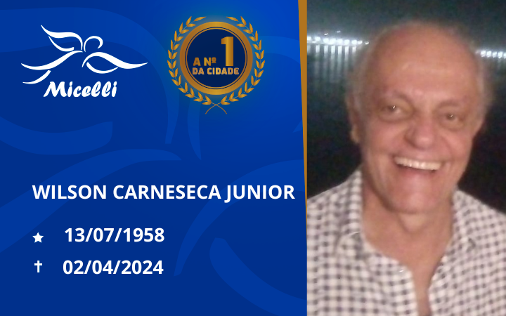 WILSON CARNESECA JUNIOR