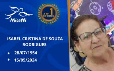 ISABEL CRISTINA DE SOUZA RODRIGUES