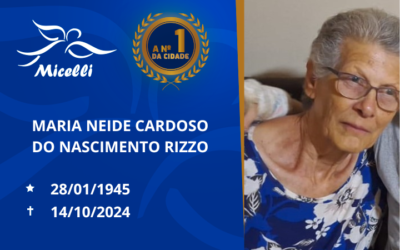 MARIA NEIDE CARDOSO DO NASCIMENTO RIZZO