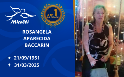 ROSANGELA APARECIDA BACCARIN (ZANZA)