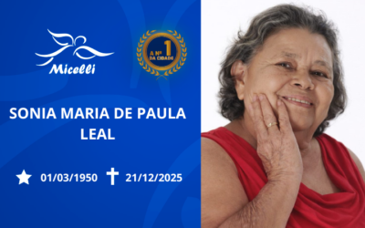 SÔNIA MARIA DE PAULA LEAL