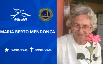 MARIA BERTO MENDONÇA (DONA MARIA)