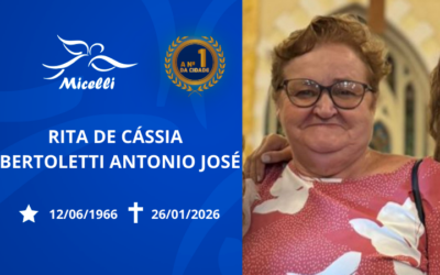RITA DE CÁSSIA BERTOLETTI ANTONIO JOSÉ