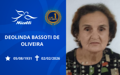 DEOLINDA BASSOTI DE OLIVEIRA (INDINHA)